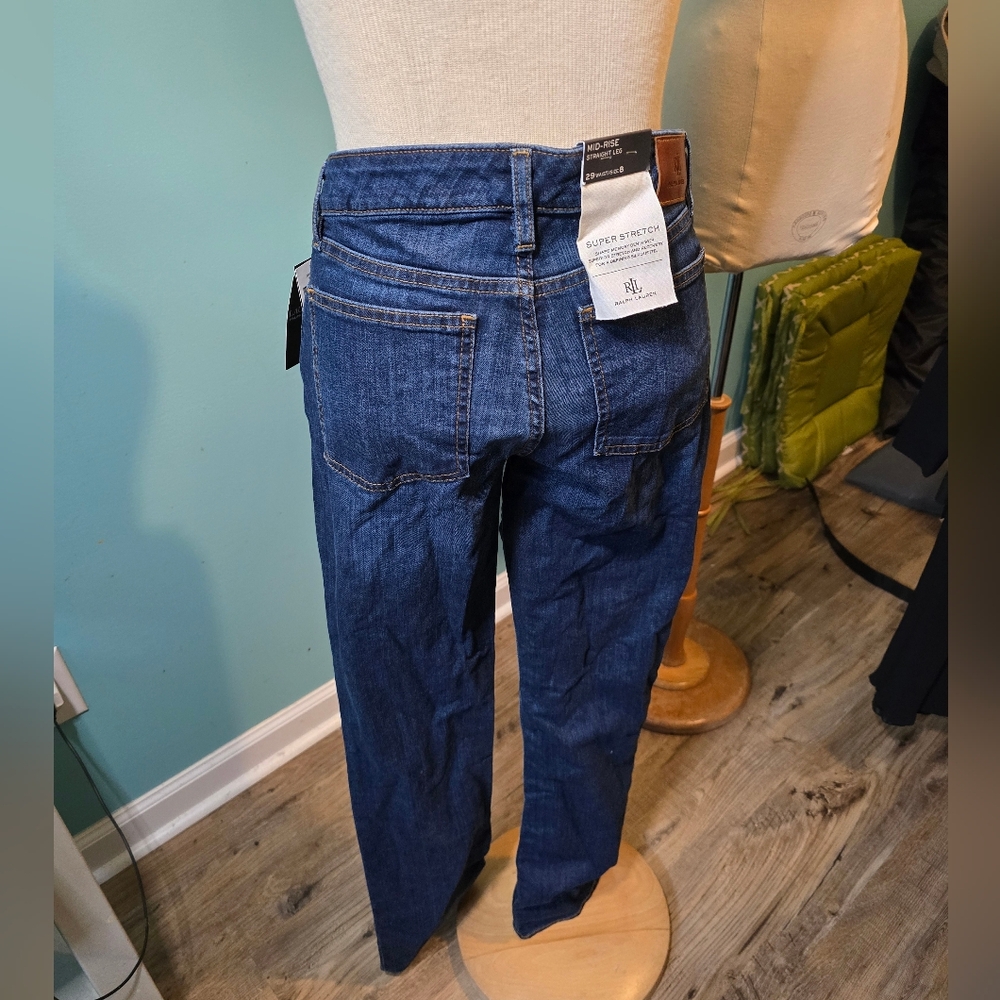 Ralph Lauren Black Label Straight Leg Jeans - Picture 6 of 8